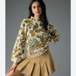 Anthropologie Beatriz mock neck sweater XS